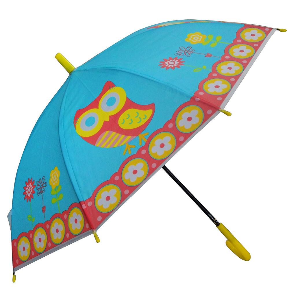 Детский зонт Цветной с рисунком, матовый диаметр 50 см   