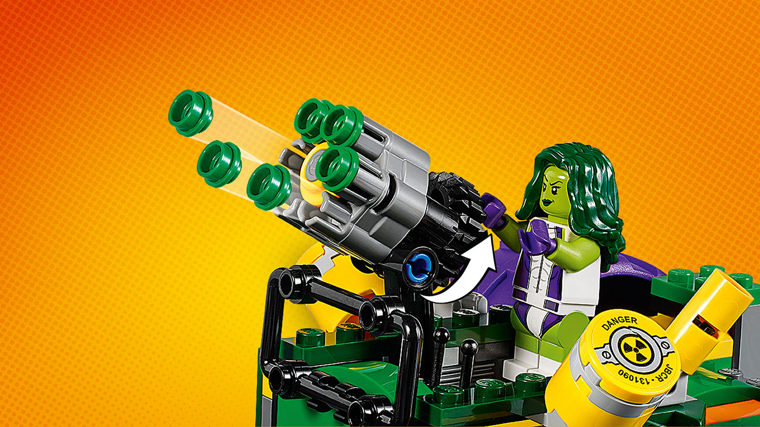 Lego Super Heroes. Халк против Красного Халка  