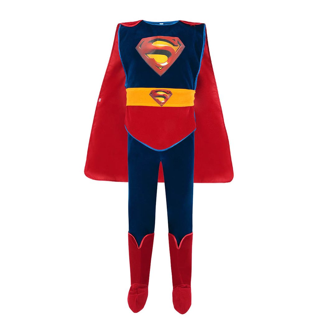 Костюм карнавальный - Супермен из серии Звездный маскарад, размер 30  