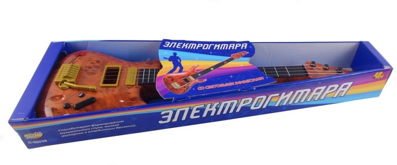 Электрогитара со световыми эффектами Электрогитара со световыми эффектамиГитары<br>Электрогитара со световыми эффектами<br>