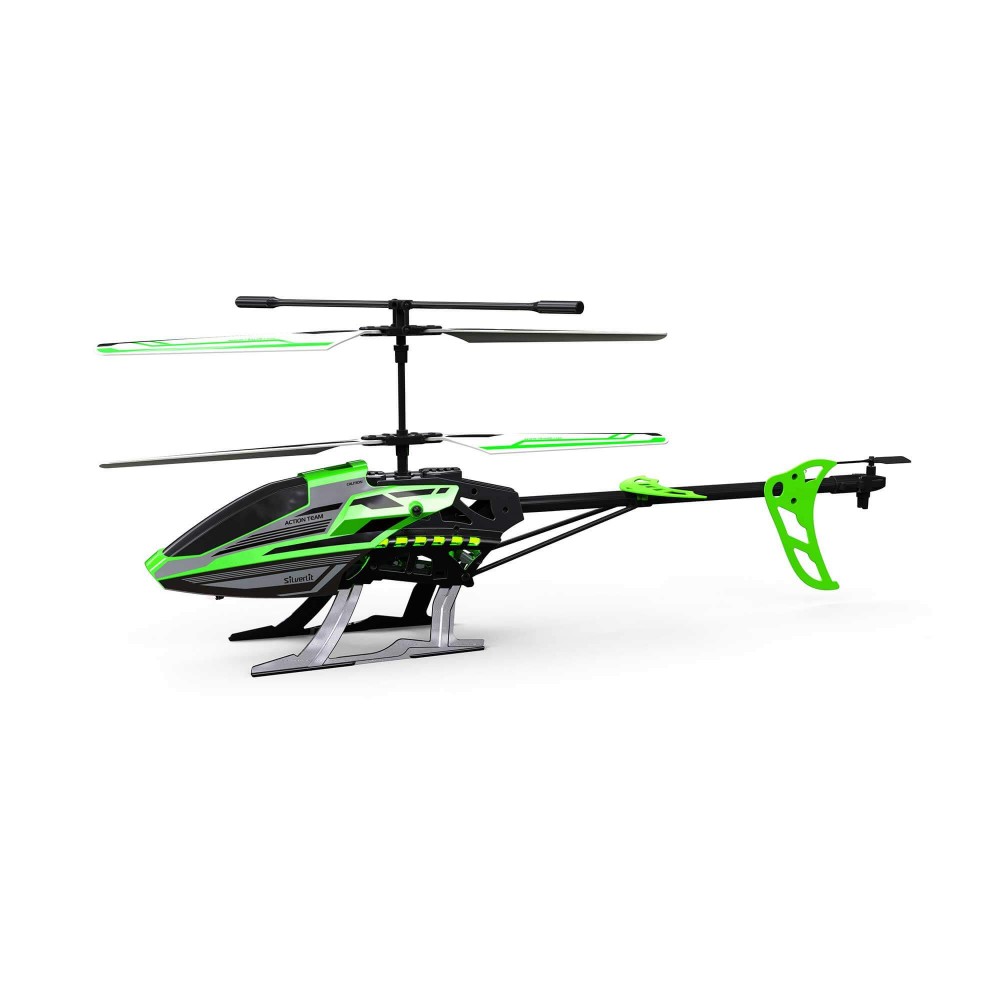 Трехканальный вертолет на р/у, 46 см, зеленый  