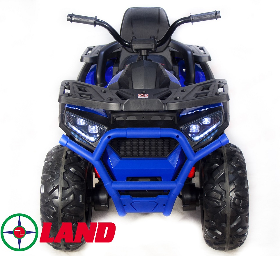 Детский электроквадроцикл Qwatro 4х4 ToyLand XMX607 синего цвета 