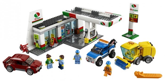 Lego City. Станция технического обслуживания  