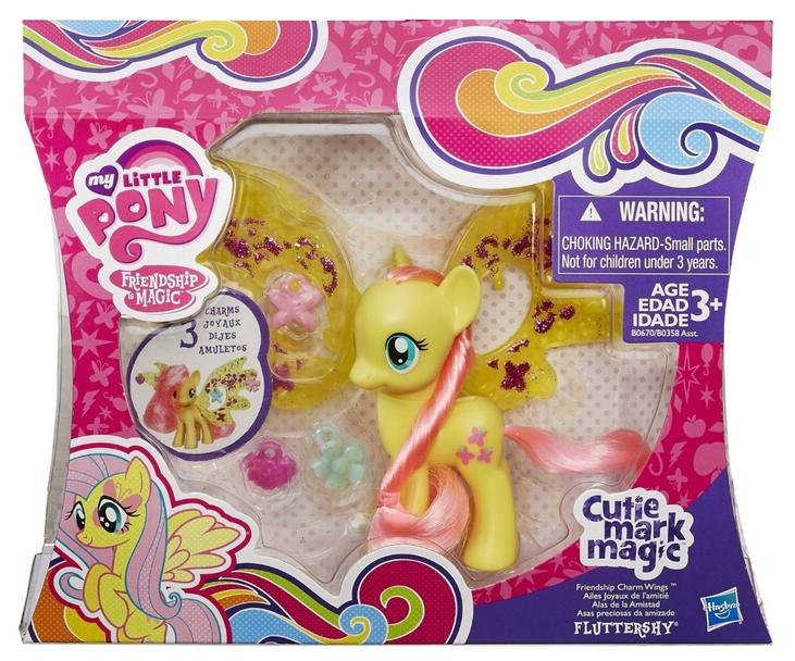 Игровой набор - Пони Делюкс Флатершай с волшебными крыльями, My Little Pony