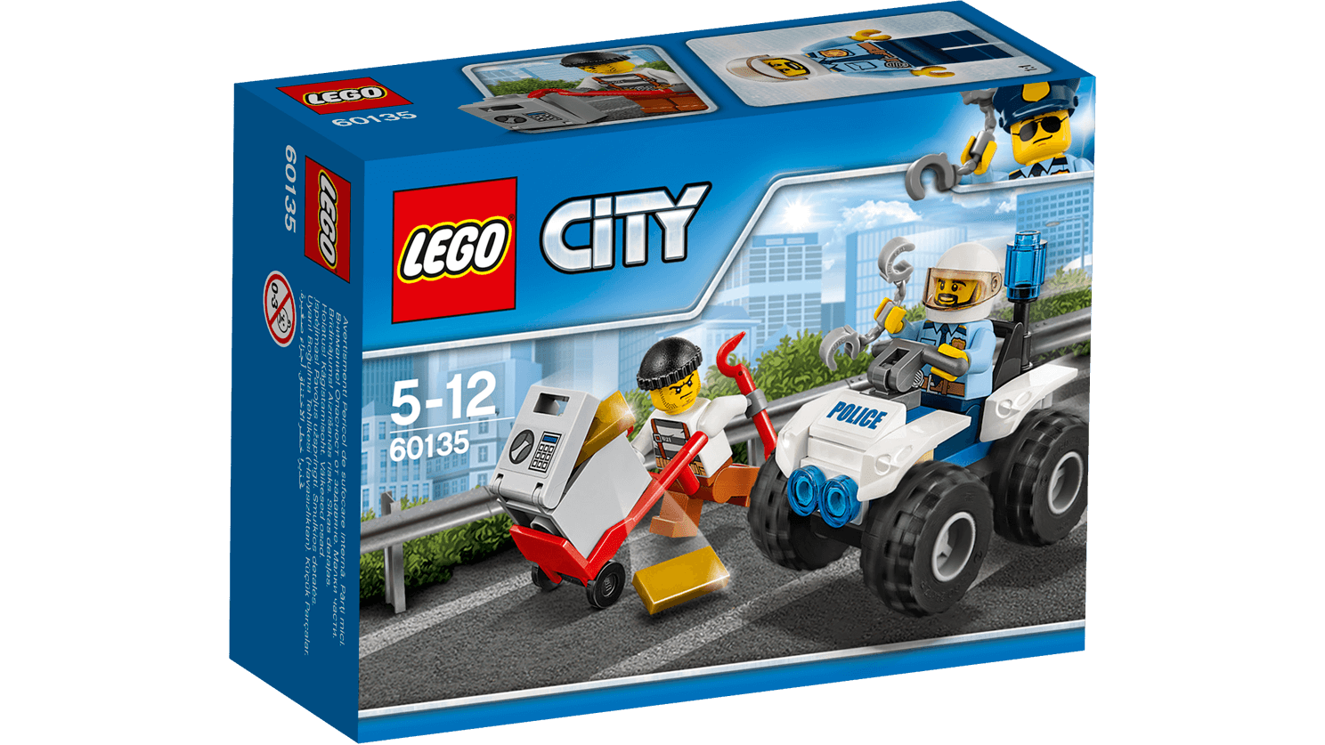 LEGO City. Полицейский квадроцикл  