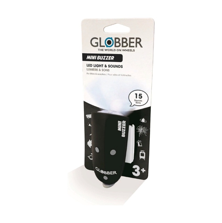 Электронный сигнал Globber Mini Buzzer, черный  
