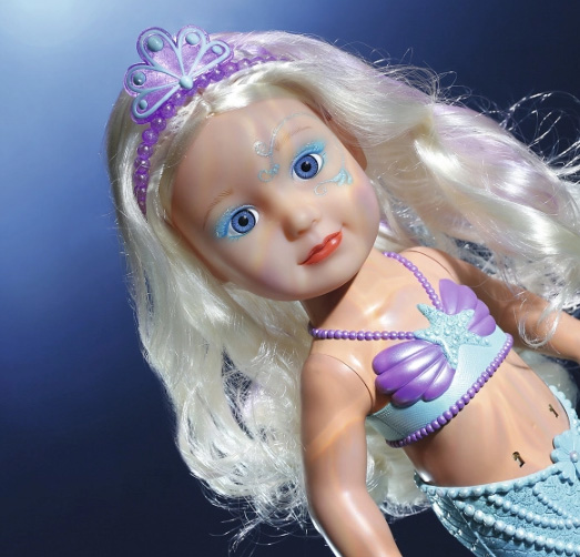 Интерактивная кукла Baby born - Сестричка Русалочка, 43 см  