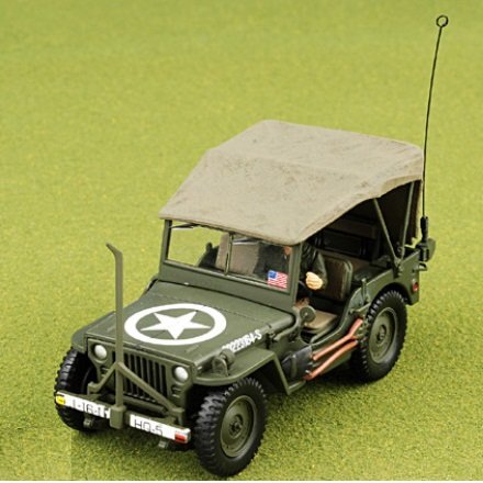 Коллекционная модель - США, военный автомобиль , Нормандия, 1944, 1:72  