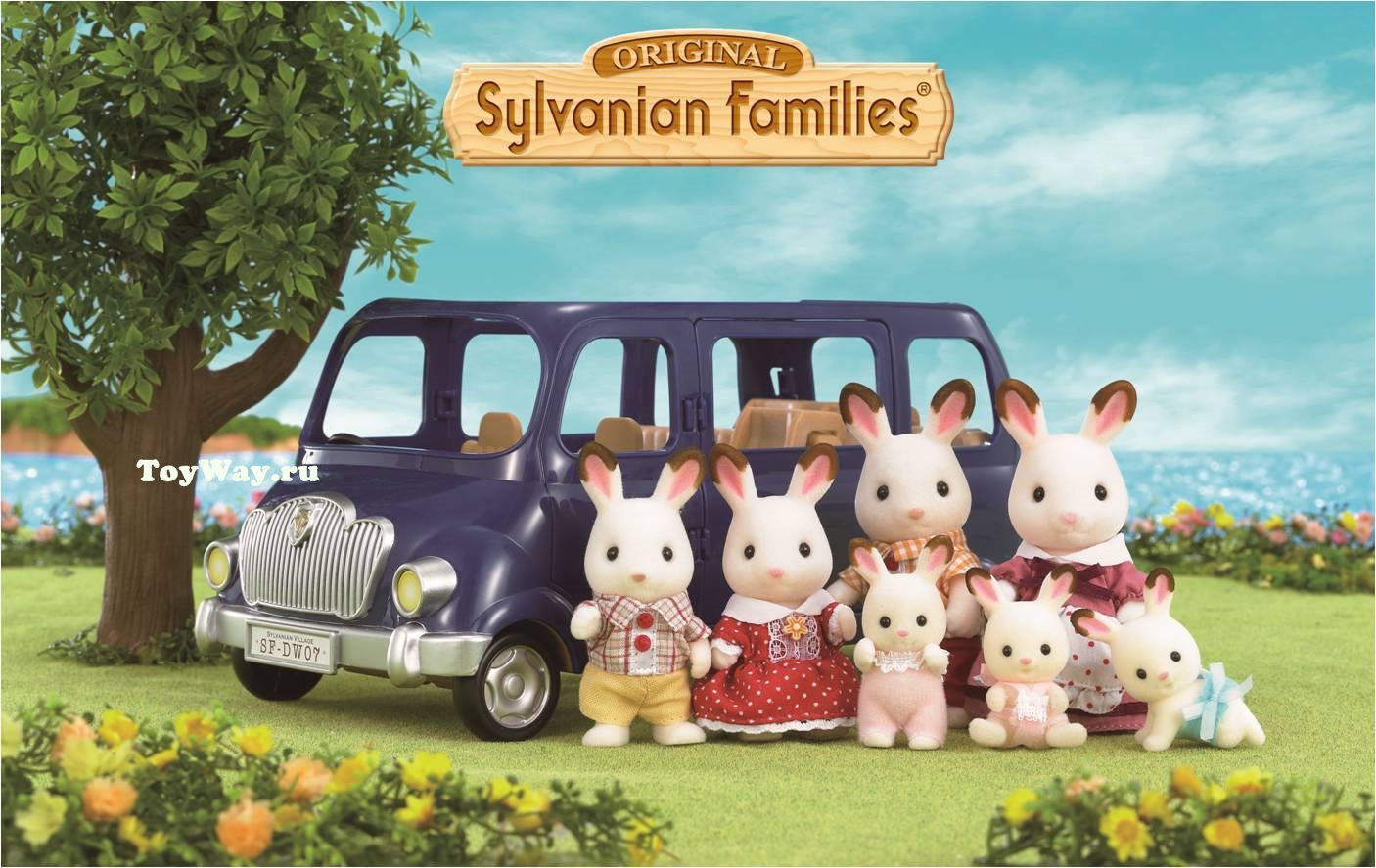 Sylvanian Families - Семейный автомобиль, 7 мест  