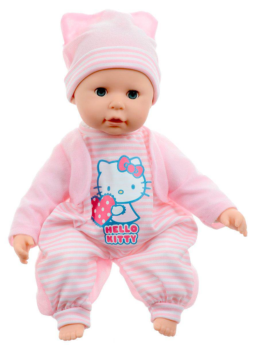 Пупс, 35 см., 30 звуков, пьет и писает, из серии Hello Kitty Пупс, 35 см., 30 звуков, пьет и писает, из серии Hello KittyКуклы Карапуз<br>Пупс, 35 см., 30 звуков, пьет и писает, из серии Hello Kitty<br>