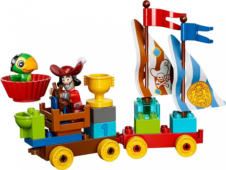 Lego Duplo. Джейк. Гонки на пляже