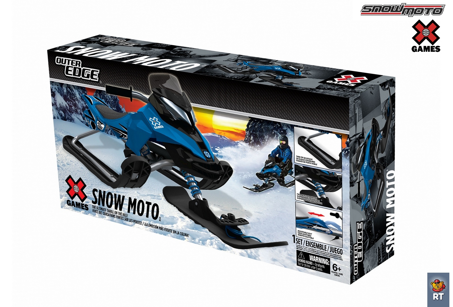 Снегокат Snow Moto X Games MXZ-X Blue  