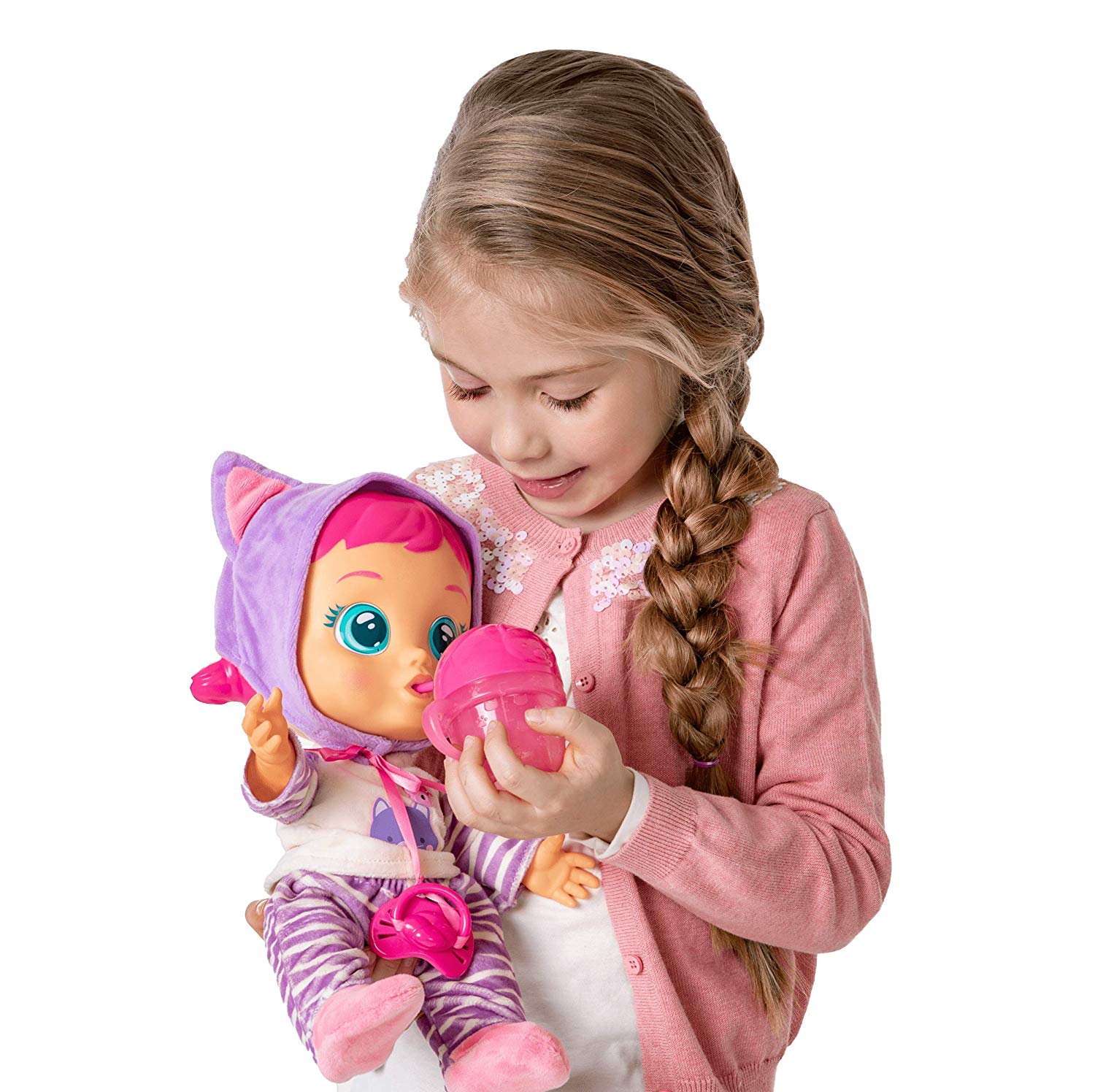 Интерактивная кукла - Плачущий младенец Crybabies – Кэти  