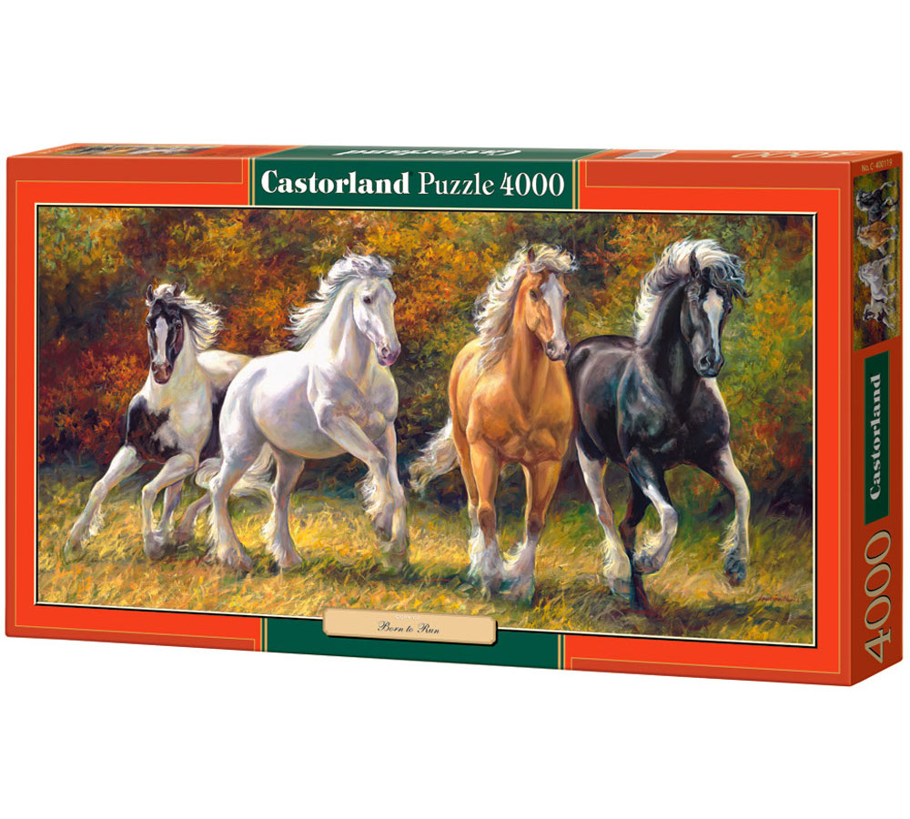 Пазлы Castorland – Лошади, 4000 элементов  