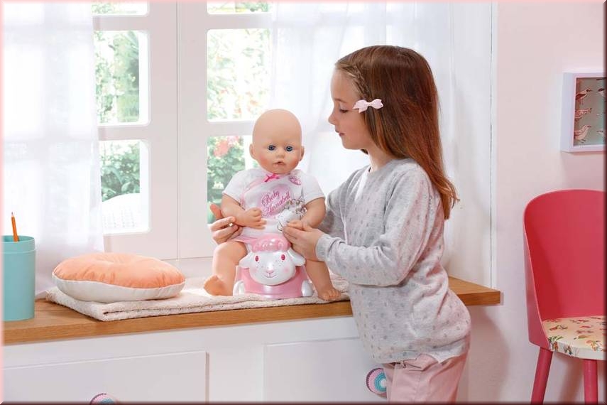 Интерактивный горшок для кукол Baby Annabell "Овечка"   