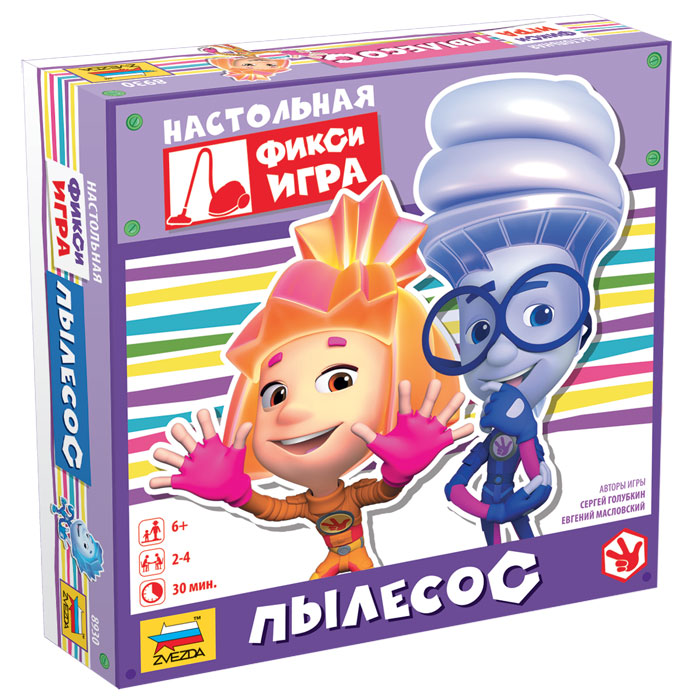 Игра настольная - Фиксики. Пылесос Игра настольная - Фиксики. ПылесосФиксики<br>Игра настольная - Фиксики. Пылесос<br>