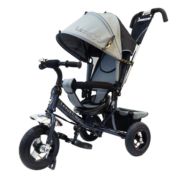 Велосипед 3-колесный Lexus Trike, колеса Eva 10 и 8 ", регулируемая спинка, задний тормоз, цвет - серый
Велосипед 3-колесный Lexus Trike, колеса Eva 10 и 8 ", регулируемая спинка, задний тормоз, цвет - серый