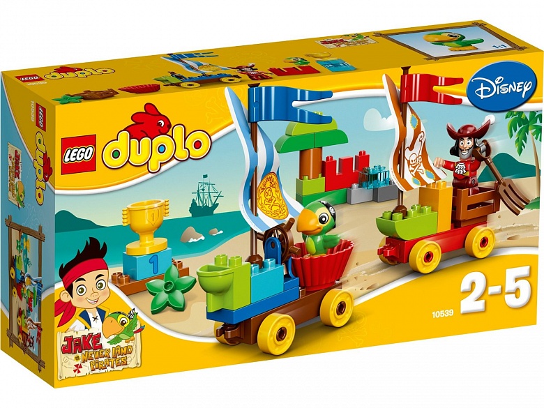 Lego Duplo. Джейк. Гонки на пляже  