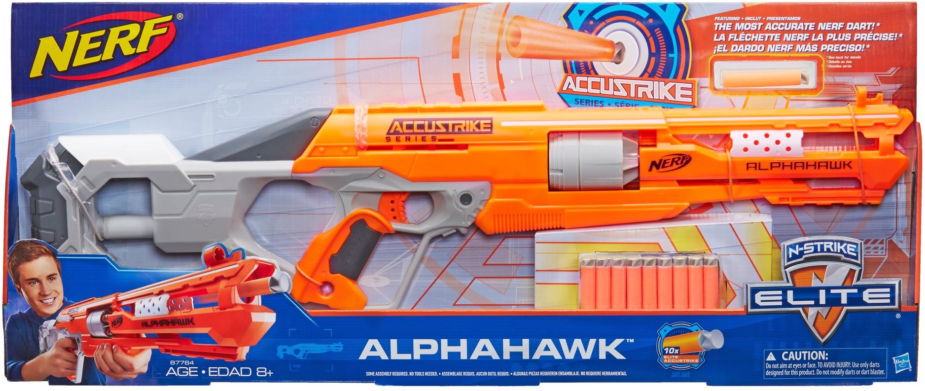 Бластер Nerf AccuStrike: Alphahawk  