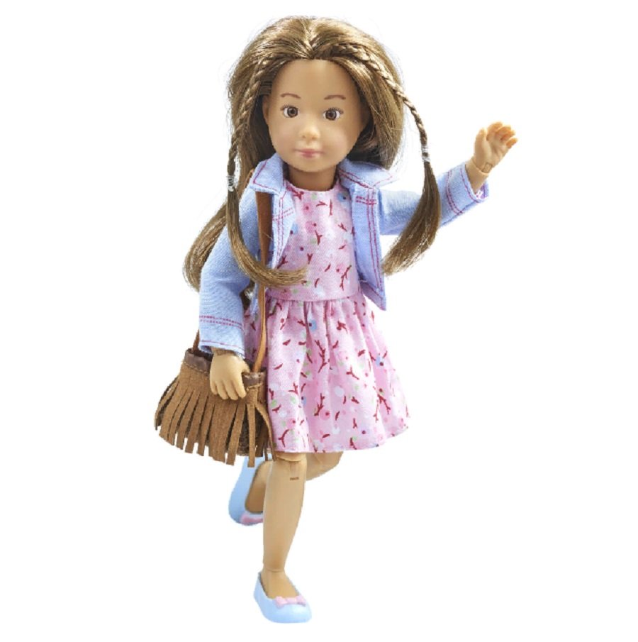 Делюкс набор - Кукла София Kruselings, 23 см с комплектом одежды и аксессуарами   