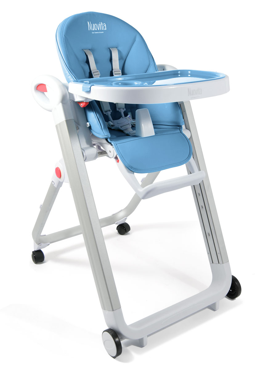 Стульчик для кормления Nuovita Futuro Bianco, Blu/Голубой Стульчик для кормления Nuovita Futuro Bianco, Blu/ГолубойСтульчики для кормления<br>Стульчик для кормления Nuovita Futuro Bianco, Blu/Голубой<br>