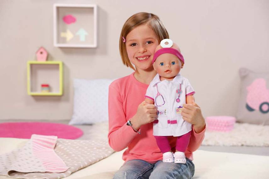 Интерактивная кукла BABY born. Доктор  