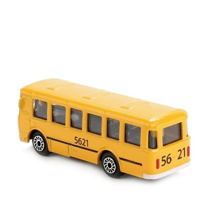 Металлический рейсовый автобус, 7,5 см  
