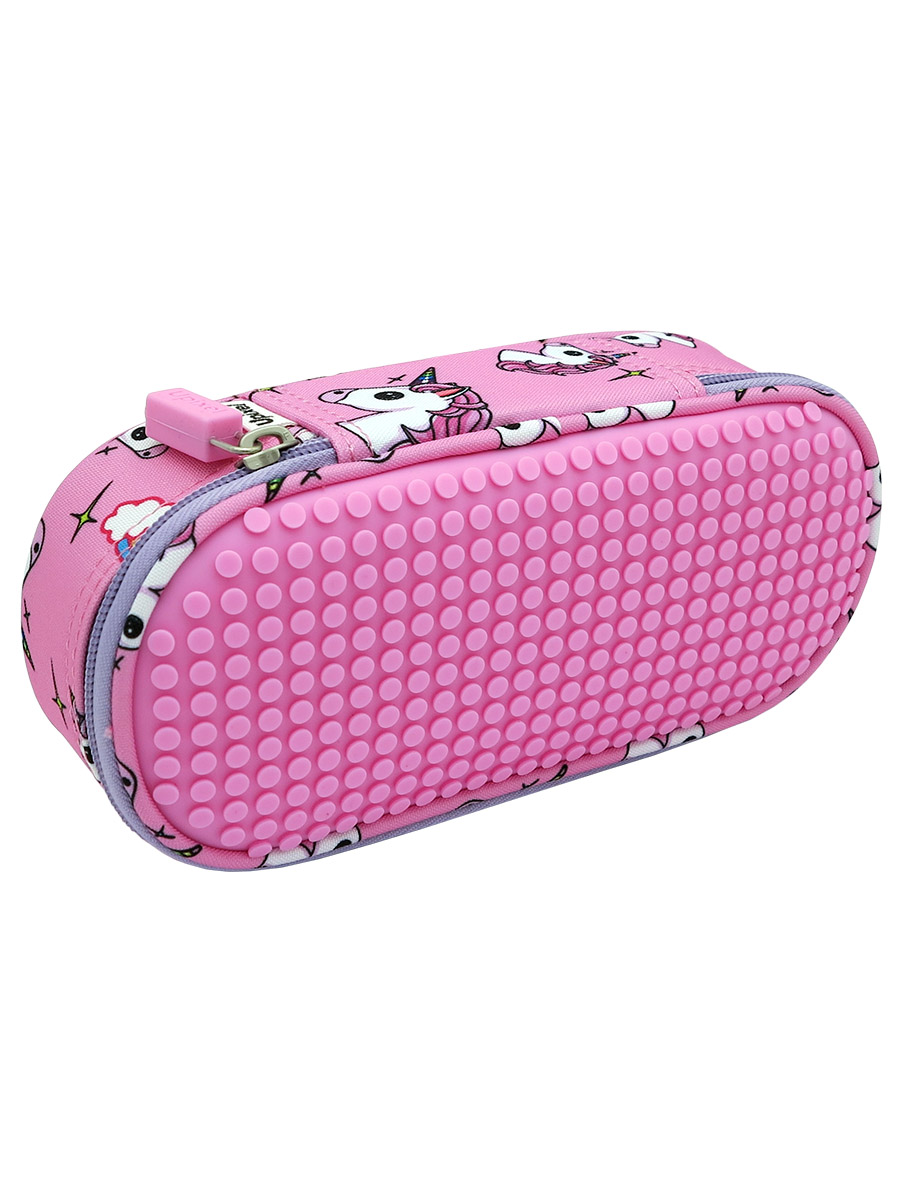 Пенал школьный пиксельный Super class pencil case WY-B012 с единорогами, цвет розовый
Пенал школьный пиксельный Super class pencil case WY-B012 с единорогами, цвет розовый