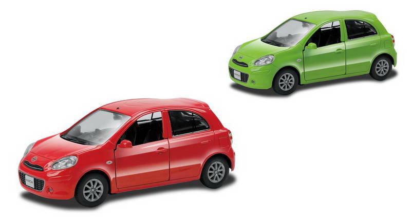 Металлическая инерционная машина RMZ City - Nissan March, 1:32, 2 цвета Металлическая инерционная машина RMZ City - Nissan March, 1:32, 2 цветаNISSAN<br>Металлическая инерционная машина RMZ City - Nissan March, 1:32, 2 цвета<br>