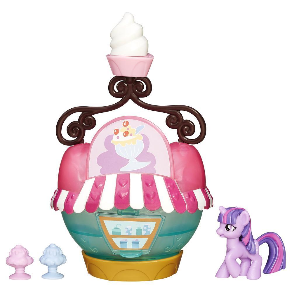 Мини-набор My Little Pony - Твайлайт Спаркл и кафе-мороженое Мини-набор My Little Pony - Твайлайт Спаркл и кафе-мороженоеМоя маленькая пони (My Little Pony)<br>Мини-набор My Little Pony - Твайлайт Спаркл и кафе-мороженое<br>