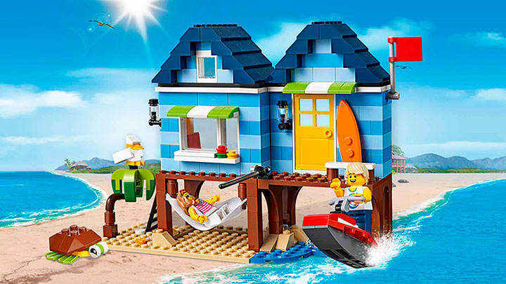 Lego Creator. Отпуск у моря  