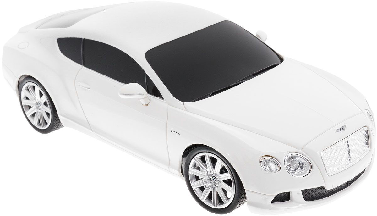 Машина на р/у - Bentley Continental GT speed, белый, 1:24  