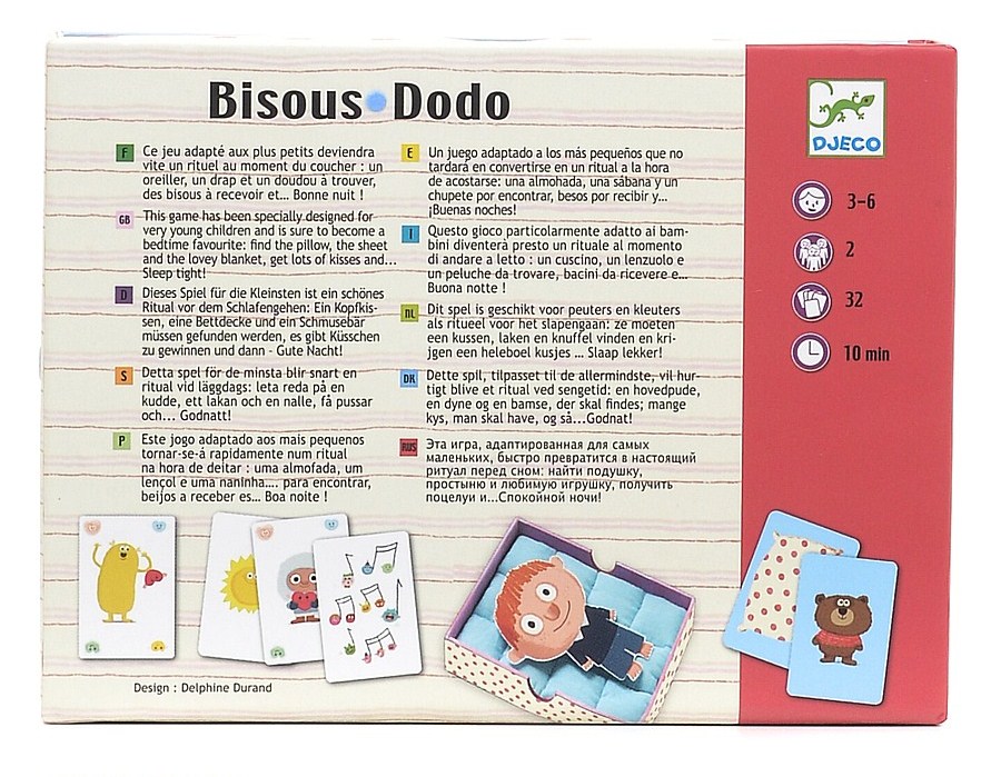 Детская настольная карточная игра - Додо  
