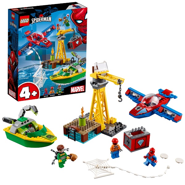 Конструктор Lego Super Heroes - Человек-паук: Похищение бриллиантов Доктором Осьминогом
Конструктор Lego Super Heroes - Человек-паук: Похищение бриллиантов Доктором Осьминогом