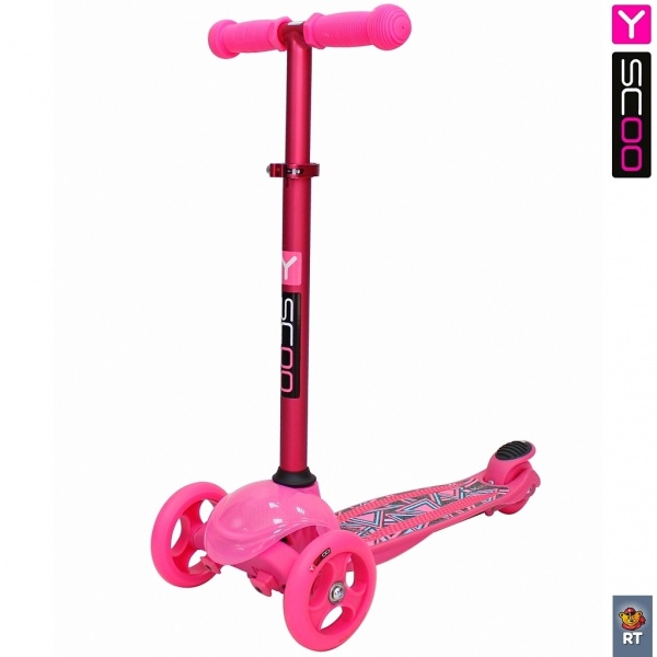 Самокат трехколесный Trio Diamond 120 - Kaleidoscope светящаяся платформа, pink Самокат трехколесный Trio Diamond 120 - Kaleidoscope светящаяся платформа, pinkТрехколесные самокаты<br>Самокат трехколесный Trio Diamond 120 - Kaleidoscope светящаяся платформа, pink<br>