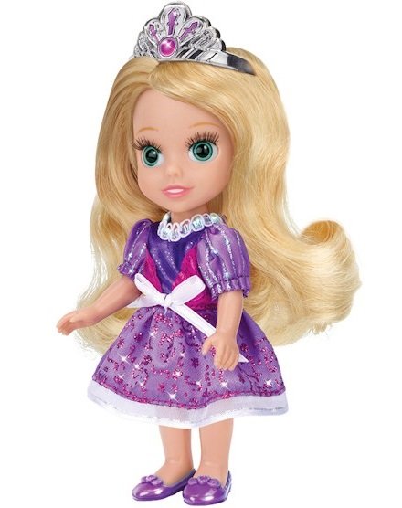 Кукла Disney Princess – Рапунцель со звуком, 15 см Кукла Disney Princess – Рапунцель со звуком, 15 смКуклы Карапуз<br>Кукла Disney Princess – Рапунцель со звуком, 15 см<br>