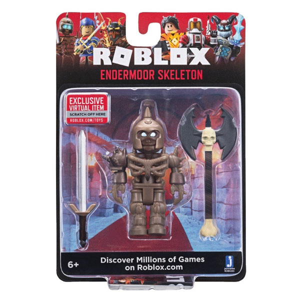 Игровой набор Roblox - Фигурка героя Endermoor Skeleton Core с аксессуарами  