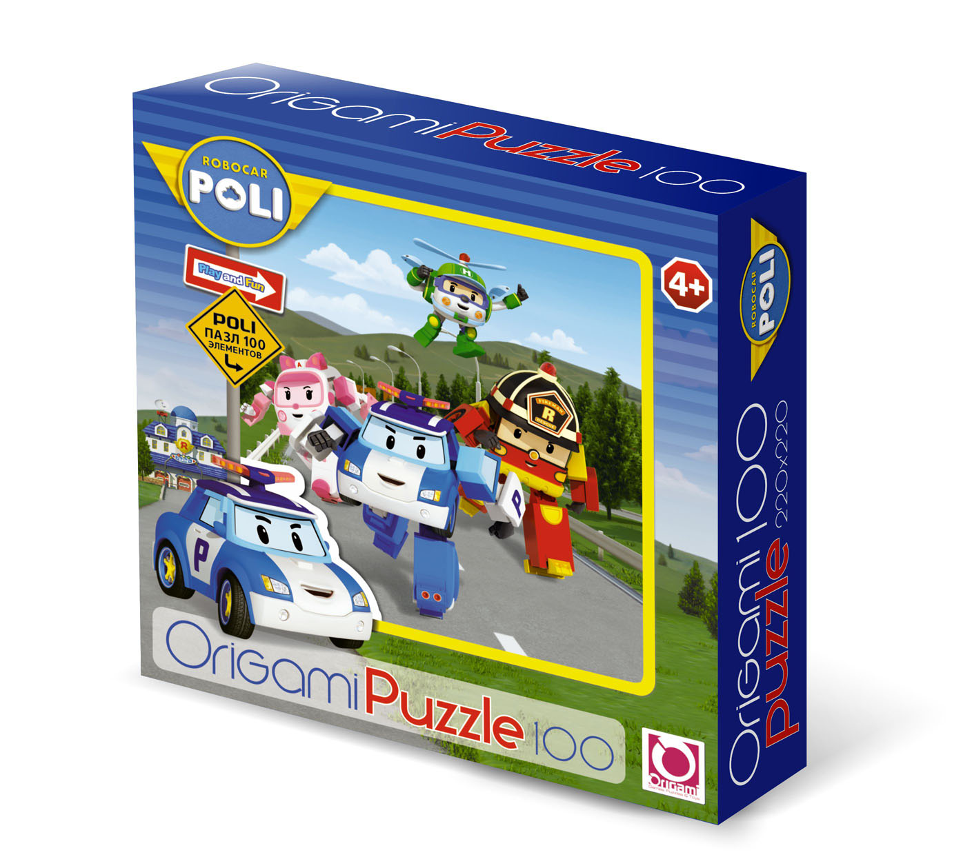 Паззл Robocar Poli 100 элементов Паззл Robocar Poli 100 элементовRobocar Poli. Робокар Поли и его друзья<br>Паззл Robocar Poli 100 элементов<br>