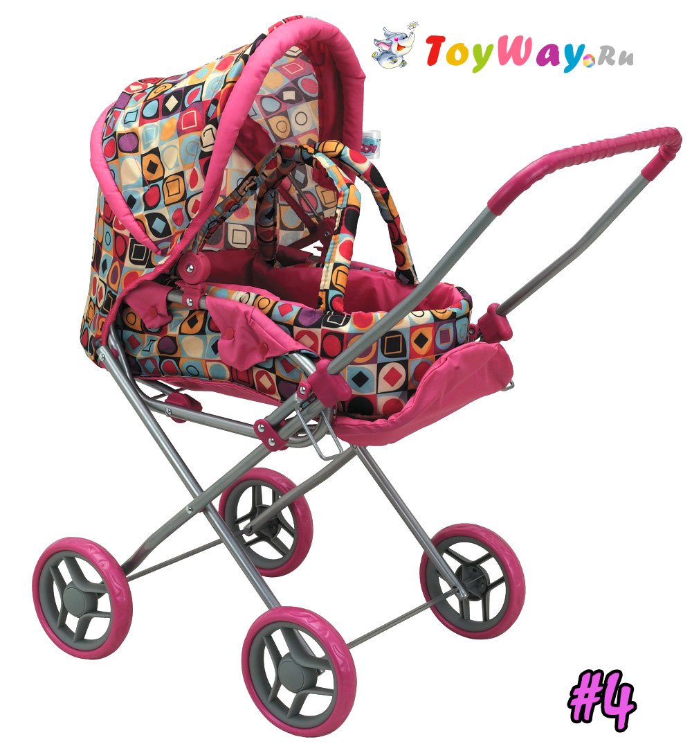 Коляска для кукол - трансформер, со съемной люлькой из серии «Buggy Boom Mixy»