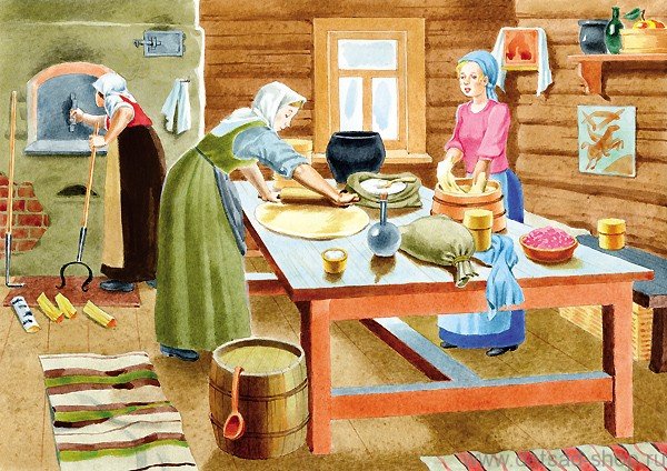 Наглядное пособие - Как наши предки выращивали хлеб  