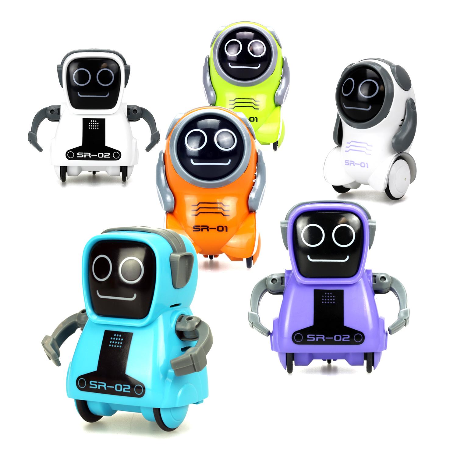 Робот - Покибот, синий, свет и звук  