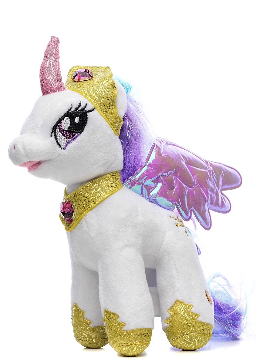 Мягкая игрушка пони Принцесса Селестия из мультфильма «My Little Pony», 18 см., озвученная Мягкая игрушка пони Принцесса Селестия из мультфильма «My Little Pony», 18 см., озвученнаяМоя маленькая пони (My Little Pony)<br>Мягкая игрушка пони Принцесса Селестия из мультфильма «My Little Pony», 18 см., озвученная<br>