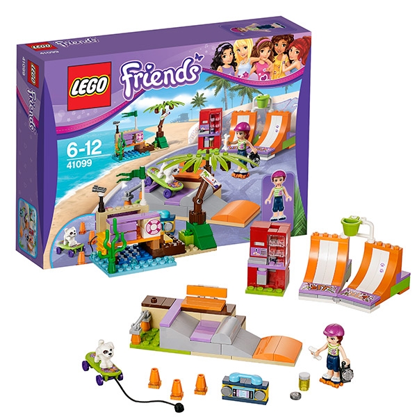 Lego Friends. Скейт-парк