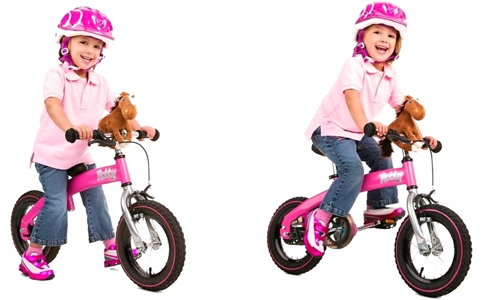 Детский велобалансир-велосипед Hobby-bike RT original pink aluminium, 4478RT 