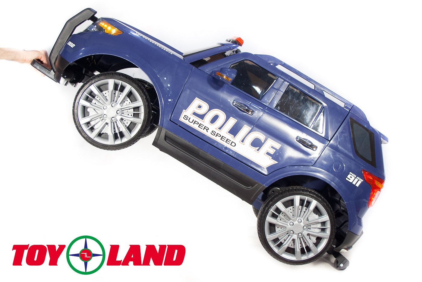 Электромобиль Ford Police ch9935, синего цвета  