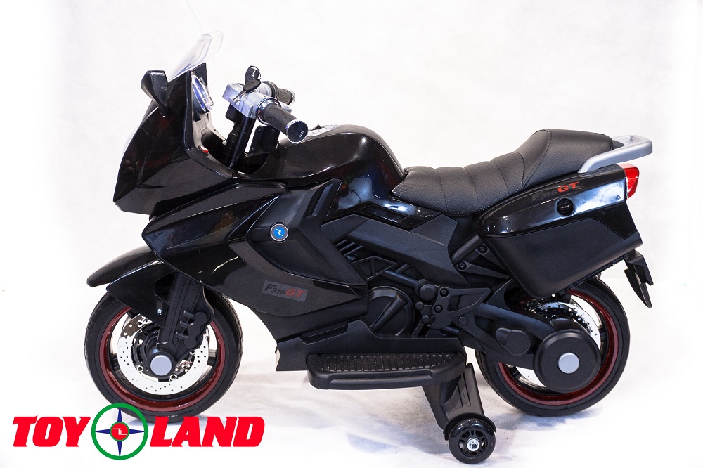 Электромотоцикл Moto черный  