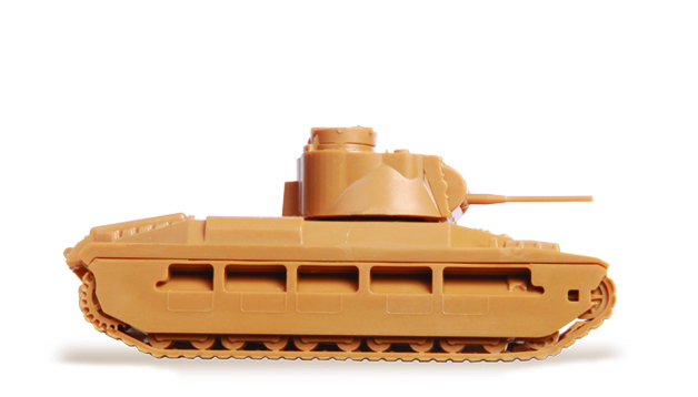 Сборная модель британского танка Матильда Мк-2  