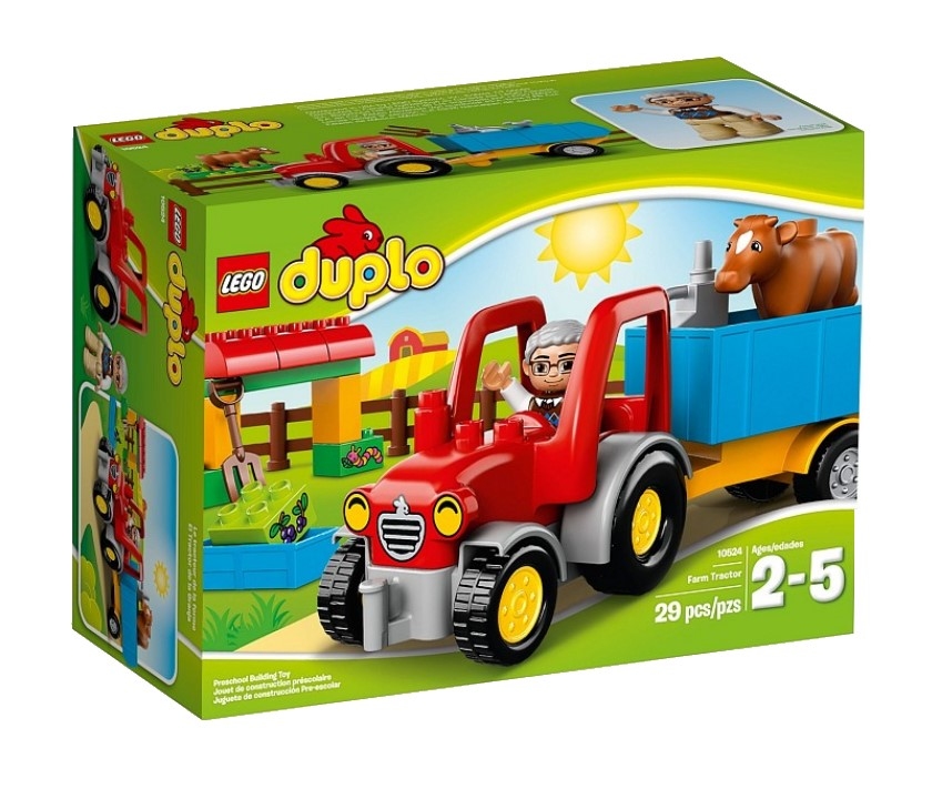 Lego Duplo. Сельскохозяйственный трактор  