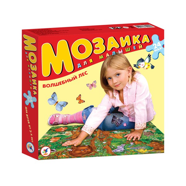 Мозаика для малышей. Волшебный лес. Мозаика для малышей. Волшебный лес.Пазлы для малышей<br>Мозаика для малышей. Волшебный лес.<br>