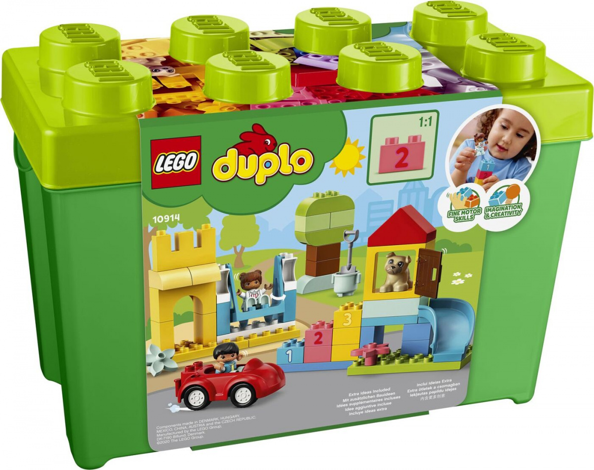 Конструктор Lego Duplo Classic Большая коробка с кубиками  